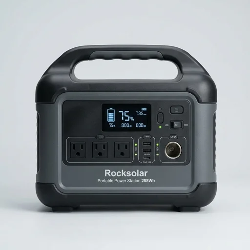 Rocksolar Portable Power Station 288Wh